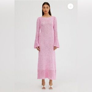 Significant Other Women's UNA Bell Sleeve Maxi Dress
